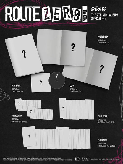 (PREVENTA) XIKERS - 7TH MINI ALBUM [ROUTE ZERO : The ORA] + APPLEMUSIC GIFT