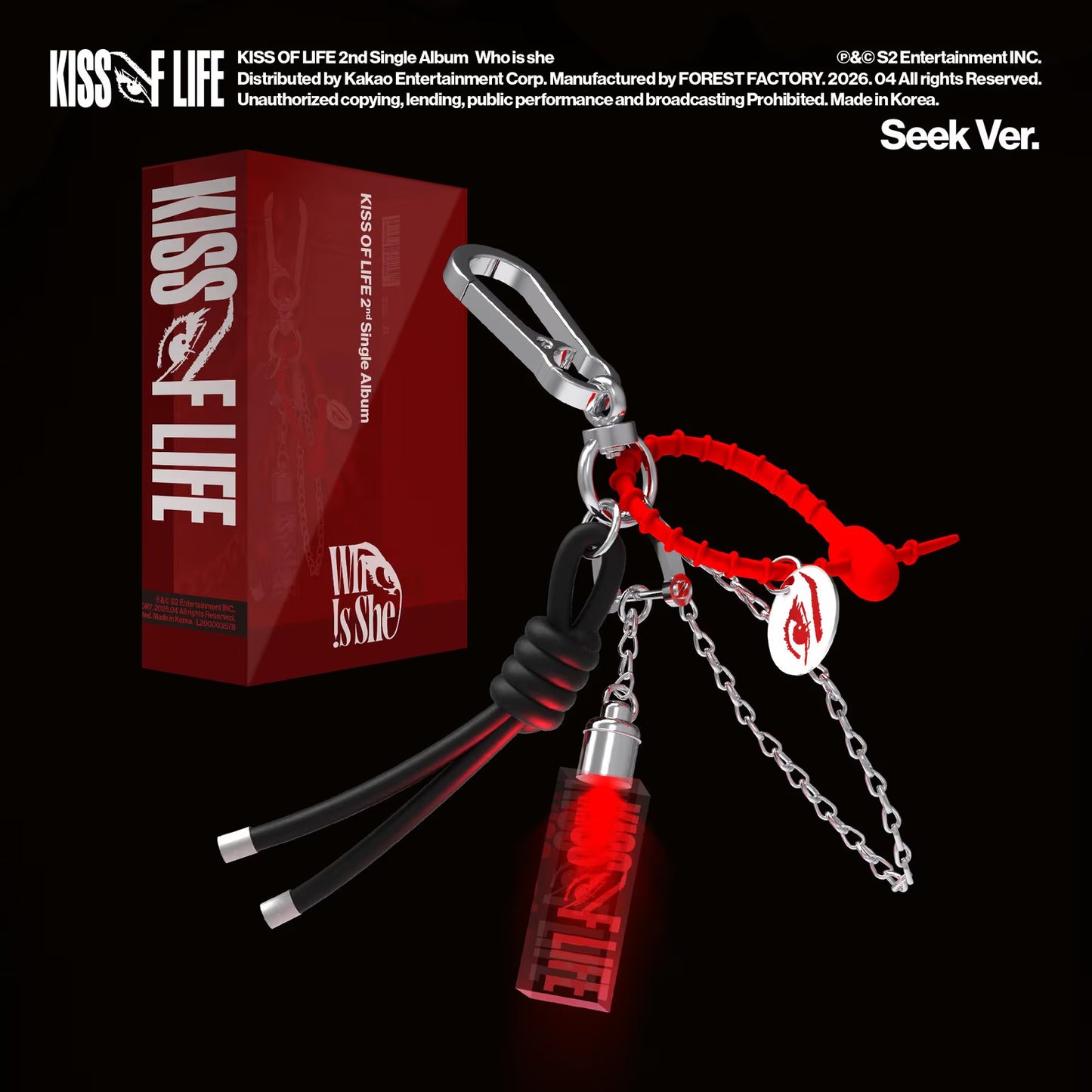 (PREVENTA) KISS OF LIFE - 2nd Single Album [Who is she]
