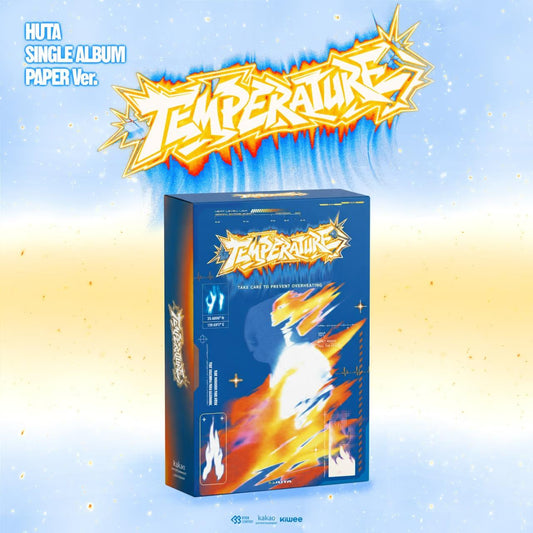 (PREVENTA) HUTA - SINGLE ALBUM [TEMPERATURE] (PAPER VER.) (KIWEE)
