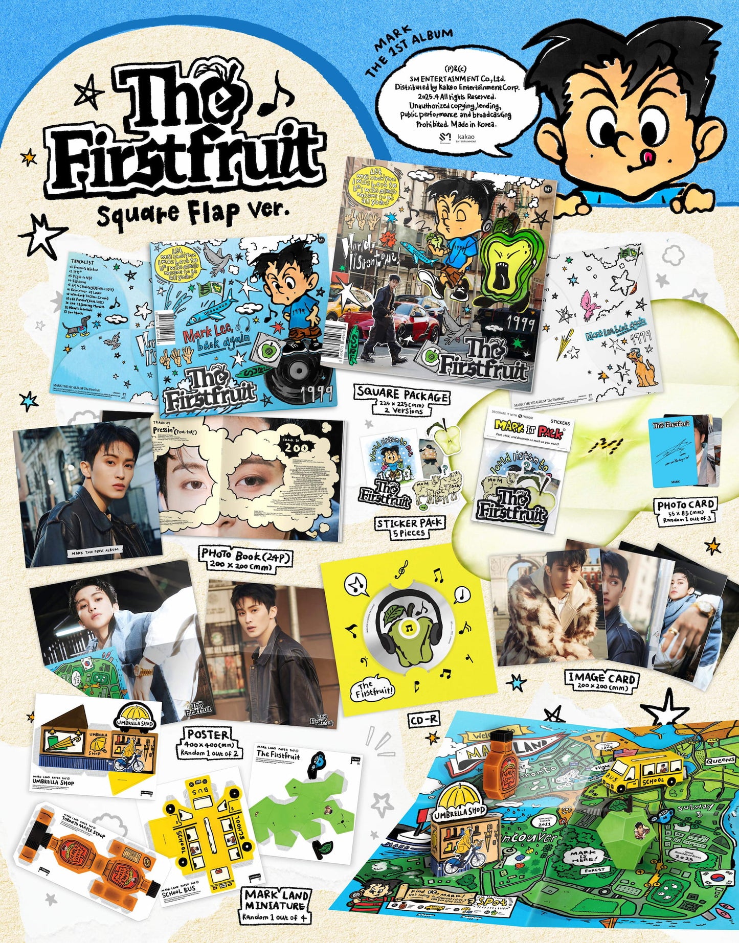 (PREVENTA) MARK - 1ST ALBUM [The Firstfruit]