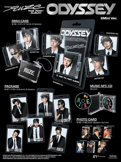 RIIZE - 1st Full Album [ODYSSEY]