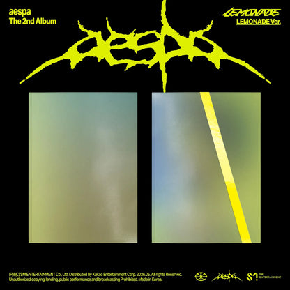 (PREVENTA) AESPA - 2nd Full Album [LEMONADE]
