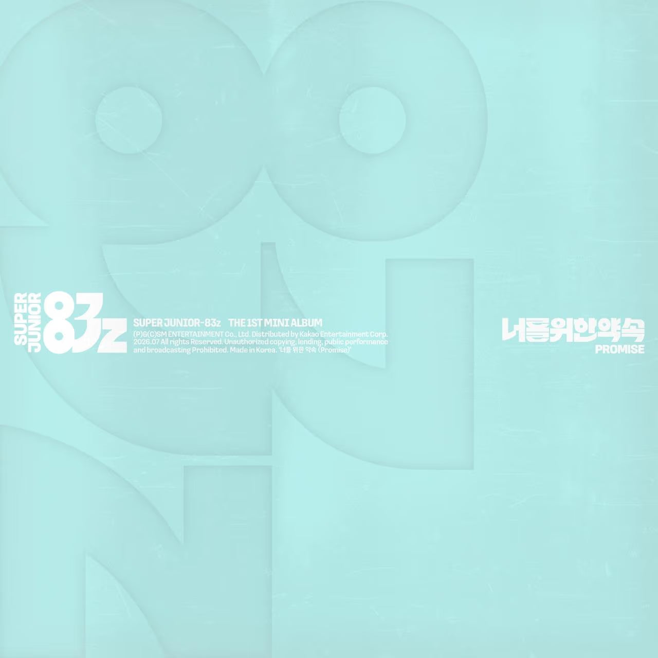 (PREVENTA) SUPER JUNIOR - 83z 1st Mini Album [Promise]