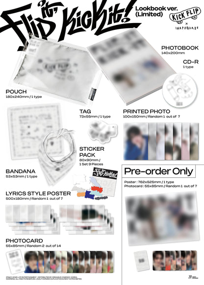 KickFlip - 1st Mini Album [Flip it, Kick it!]
