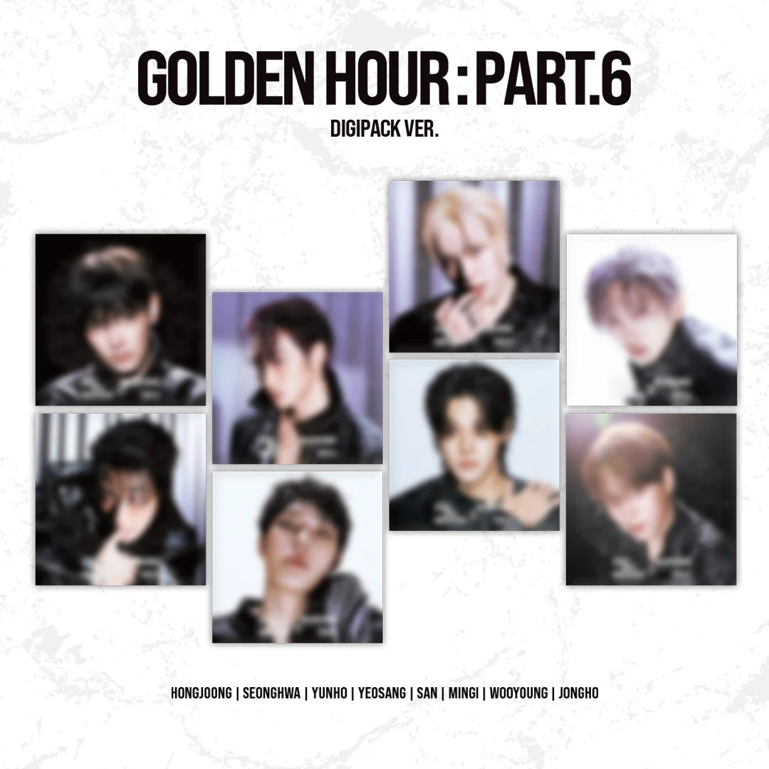 (PREVENTA) ATEEZ - 15TH MINI ALBUM [GOLDEN HOUR : Part.6] (SIGNED)