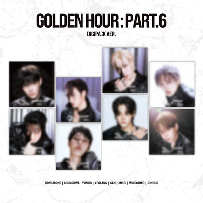 (PREVENTA) ATEEZ - 15TH MINI ALBUM [GOLDEN HOUR : Part.6] (SIGNED)