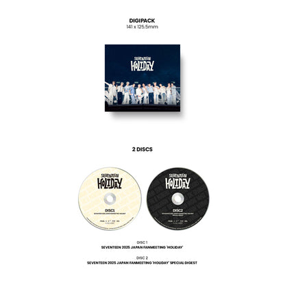 (PREVENTA) SEVENTEEN - 2025 JAPAN FANMEETING 'HOLIDAY' + WEVERSE JAPAN SHOP GIFT
