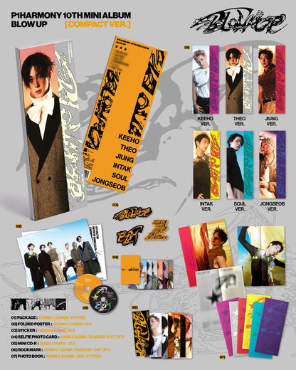(PREVENTA) P1Harmony - 10th Mini Album [BLOW UP]