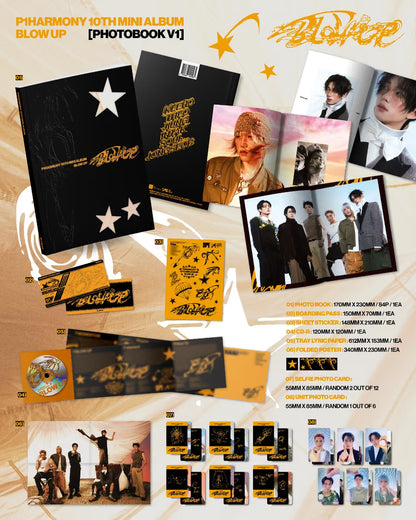 (PREVENTA) P1Harmony - 10th Mini Album [BLOW UP]