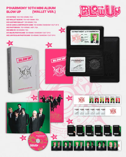 (PREVENTA) P1Harmony - 10th Mini Album [BLOW UP]