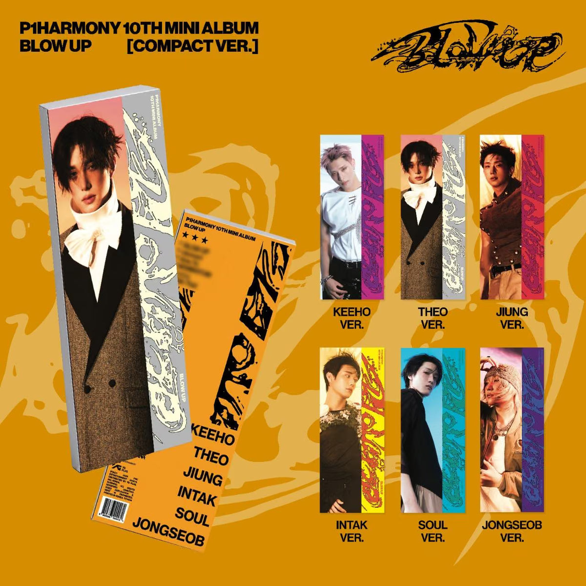 (PREVENTA) P1Harmony - 10th Mini Album [BLOW UP]