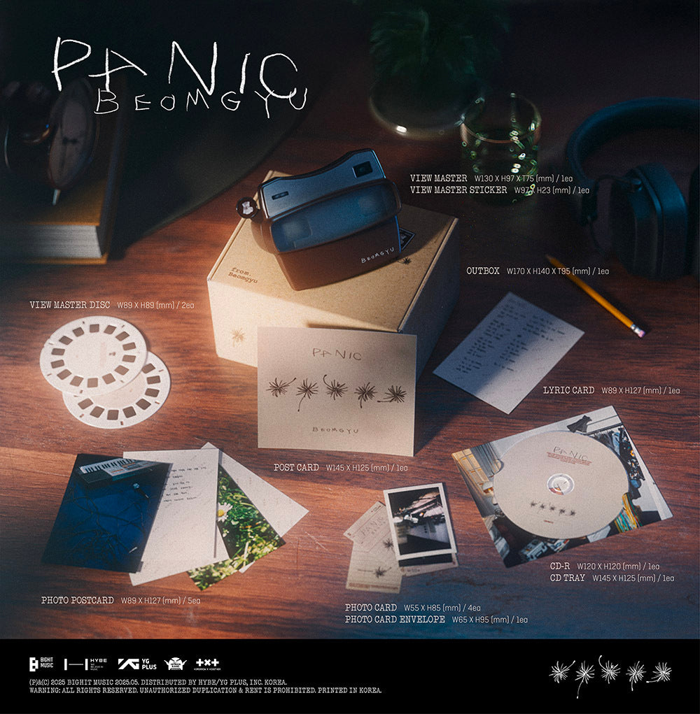 (PREVENTA) BEOMGYU (TXT) - BEOMGYU's Mixtape: Panic + YES24 GIFT