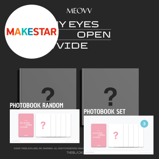 (PREVENTA) MEOVV - 1st EP ALBUM 'MY EYES OPEN VVIDE' + MAKESTAR GIFT