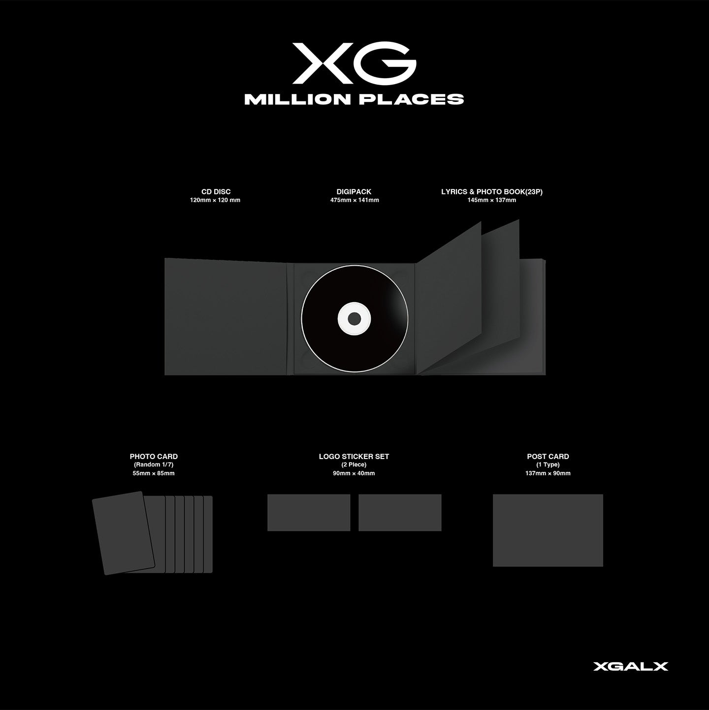 (PREVENTA) XG - [MILLION PLACES] + MAKESTAR GIFT