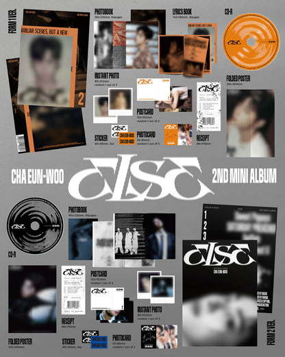 (PREVENTA) CHA EUN-WOO - 2ND MINI ALBUM [ELSE] + SOUNDWAVE GIFT