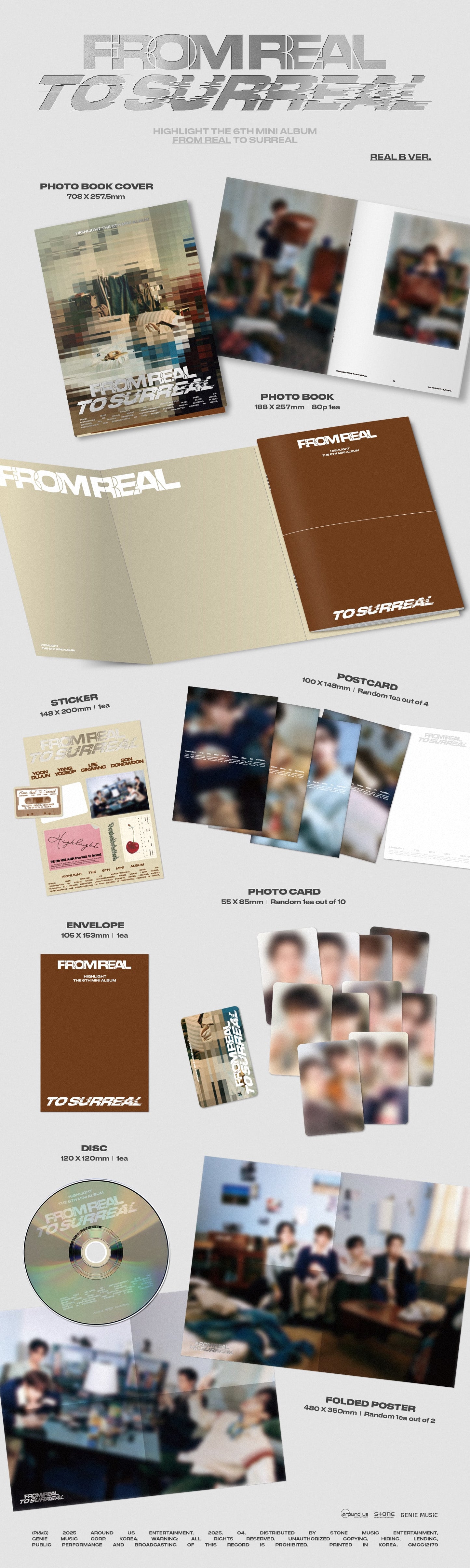 HIGHLIGHT - The 6th MINI ALBUM [From Real to Surreal]