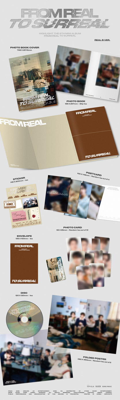 HIGHLIGHT - The 6th MINI ALBUM [From Real to Surreal]