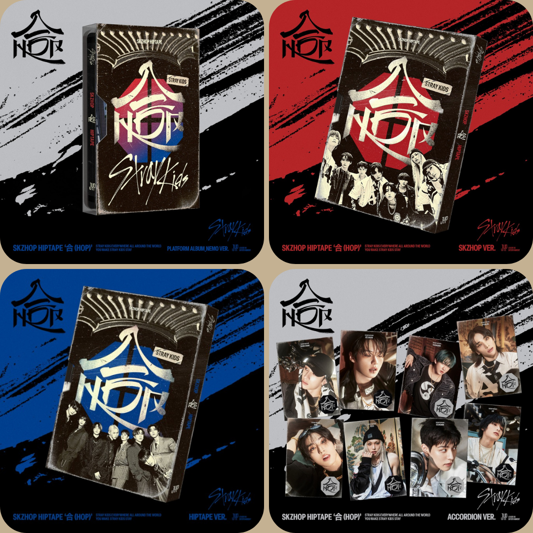 STRAY KIDS -  SKZHOP HIPTAPE 合 (HOP)