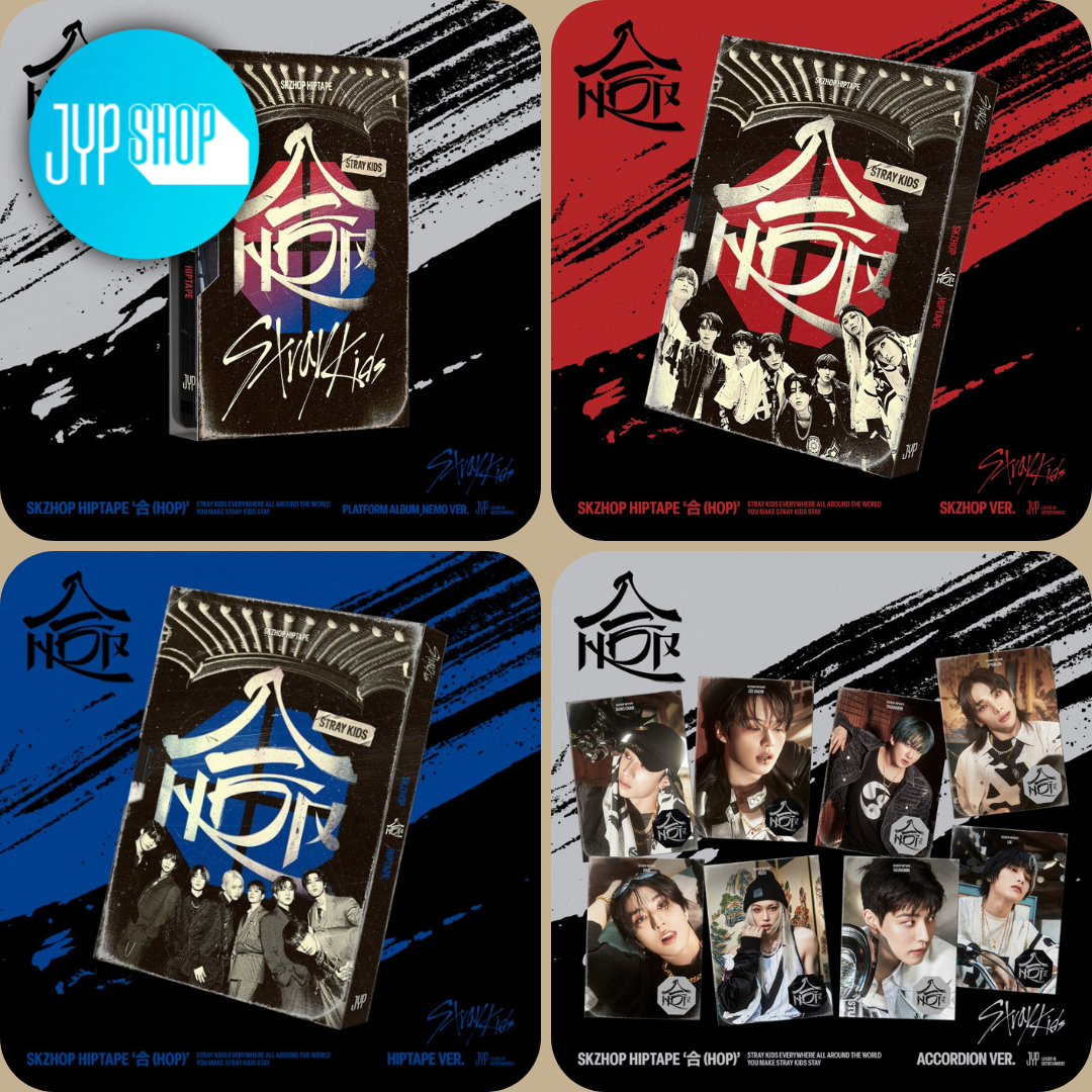 STRAY KIDS -  SKZHOP HIPTAPE 合 (HOP) + JYP GIFT