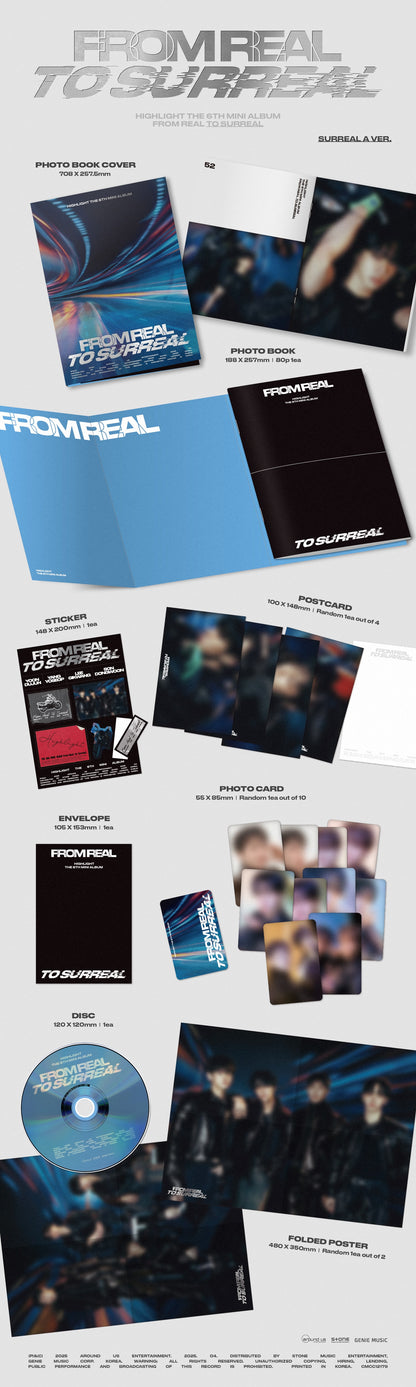 HIGHLIGHT - The 6th MINI ALBUM [From Real to Surreal]