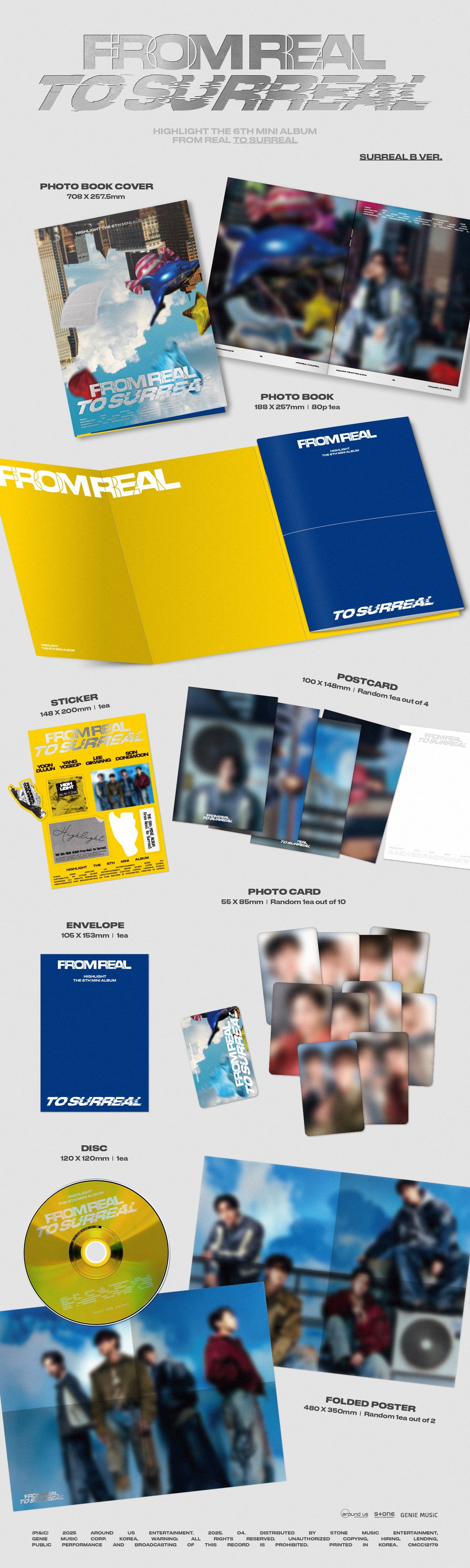 HIGHLIGHT - The 6th MINI ALBUM [From Real to Surreal]