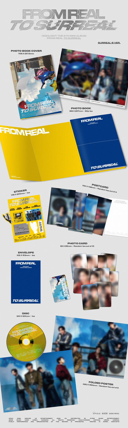 HIGHLIGHT - The 6th MINI ALBUM [From Real to Surreal]