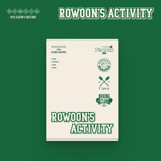 (PREVENTA) RO WOON - 2026 SEASON'S GREETINGS [RO WOON'S ACTIVITY]