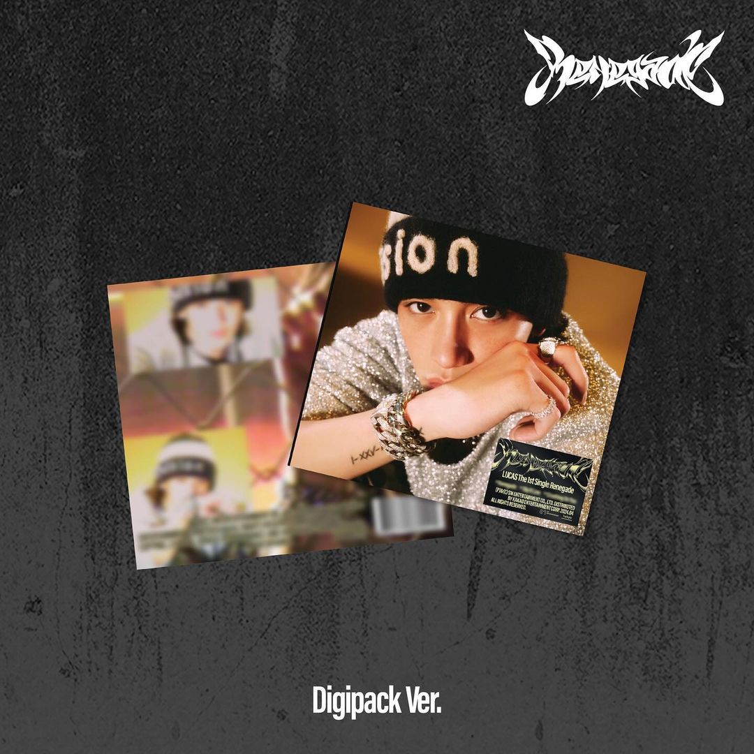LUCAS - The 1st Single [Renegade] (Digipack Ver.)