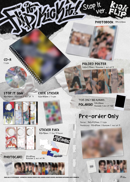 KickFlip - 1st Mini Album [Flip it, Kick it!]