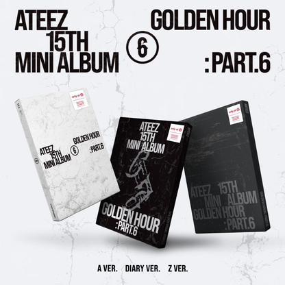 (PREVENTA) ATEEZ - 15TH MINI ALBUM [GOLDEN HOUR : Part.6] (TARGET EXCLUSIVE)