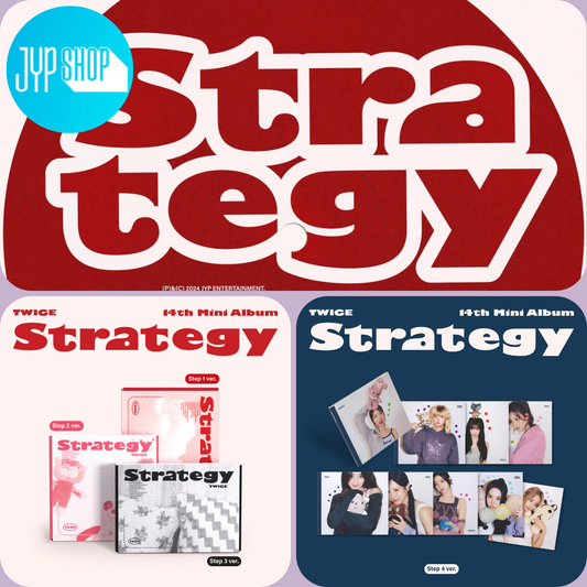 TWICE - 14th Mini Album [STRATEGY]+ JYP GIFT