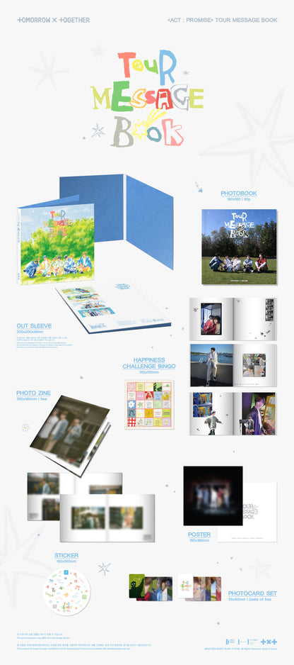 (PREVENTA) TXT - [ACT : PROMISE] TOUR MESSAGE BOOK