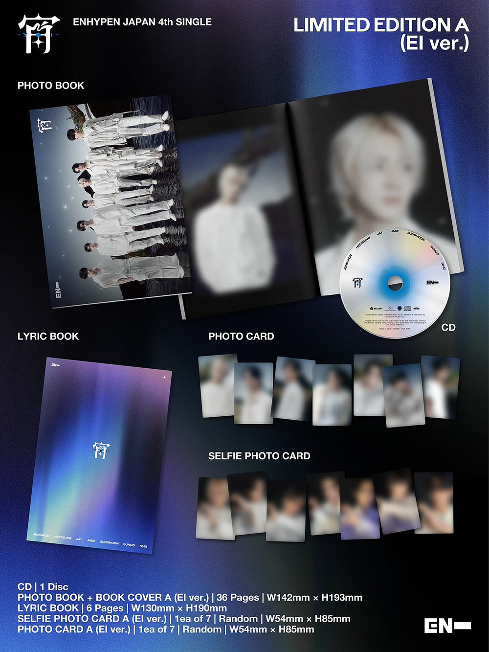 (PREVENTA) ENHYPEN - JAPAN ALBUM - [YOI] + TOWER RECORDS GIFT