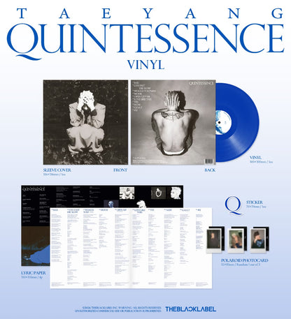 (PREVENTA) TAEYANG - QUINTESSENCE (VINYL)