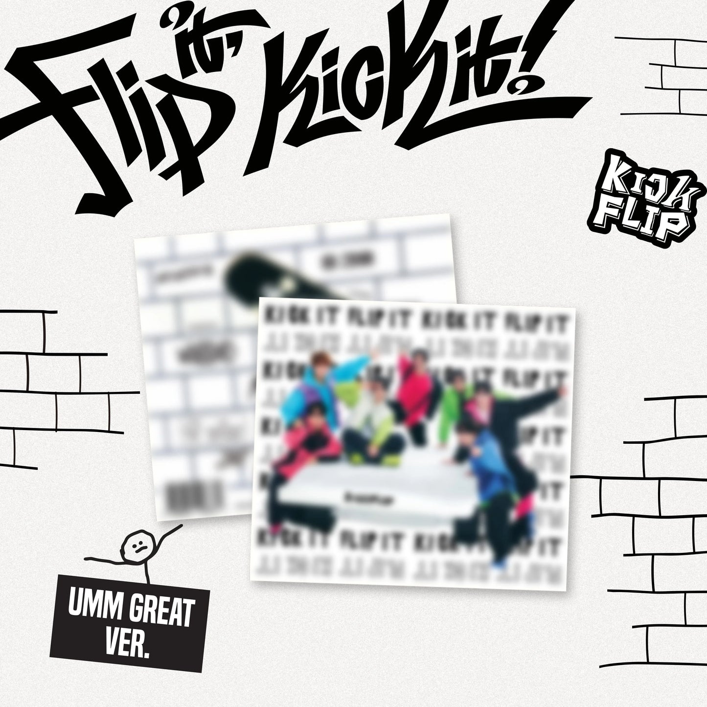 KickFlip - 1st Mini Album [Flip it, Kick it!]