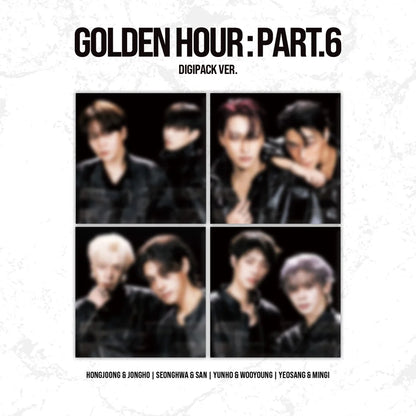 (PREVENTA) ATEEZ - 15TH MINI ALBUM [GOLDEN HOUR : Part.6] (SIGNED)