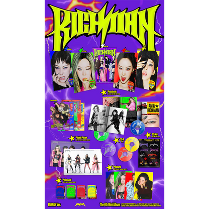 (PREVENTA) AESPA - [Rich Man] The 6th Mini Album ENERGY Ver (SIGNED)