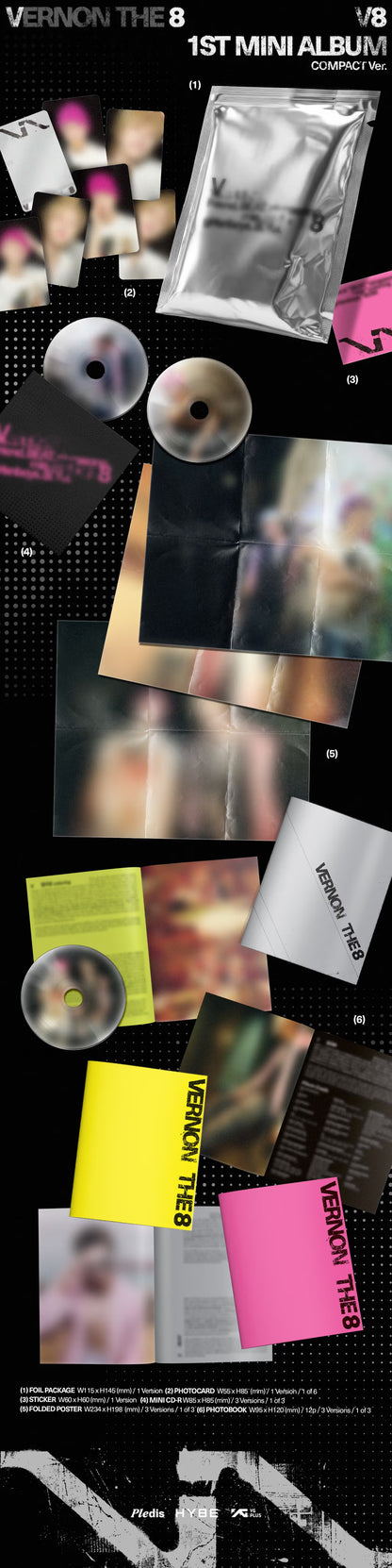 (PREVENTA) V8 (SEVENTEEN) - 1st Mini Album 'V8' + SOUNDWAVE GIFT