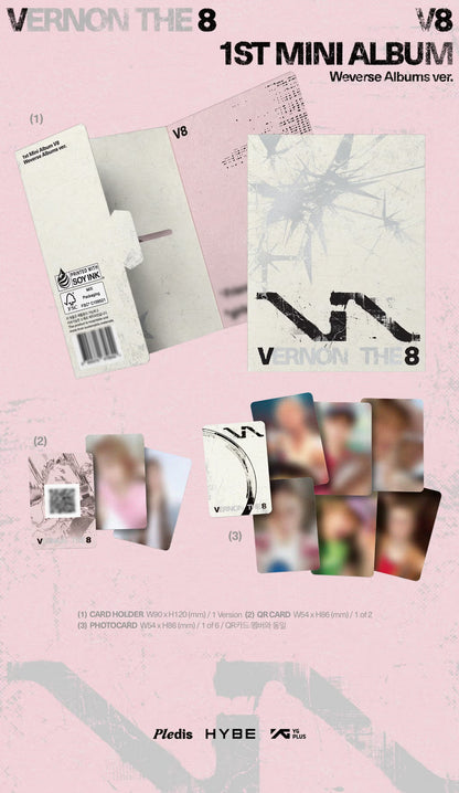 (PREVENTA) V8 (SEVENTEEN) - 1st Mini Album 'V8' + SOUNDWAVE GIFT