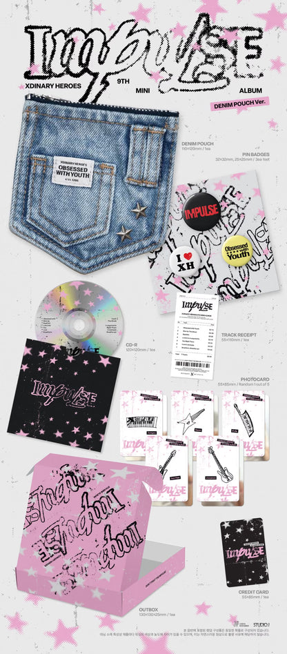 (PREVENTA) Xdinary Heroes - 9th Mini Album [IMPULSE] + FANS SHOP GIFT