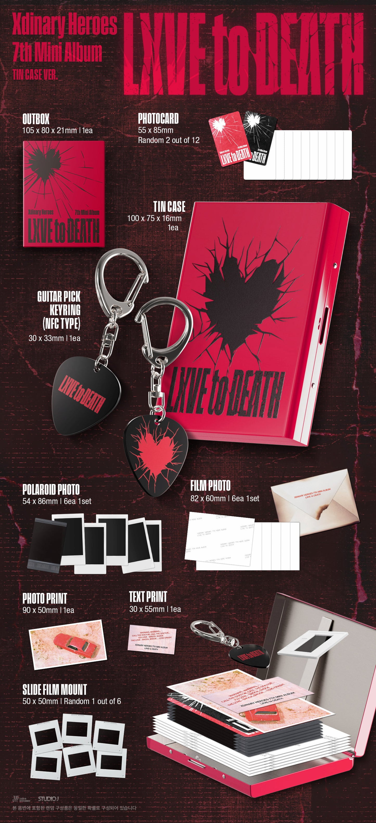 (PREVENTA) Xdinary Heroes - 7th Mini Album [LXVE to DEATH]