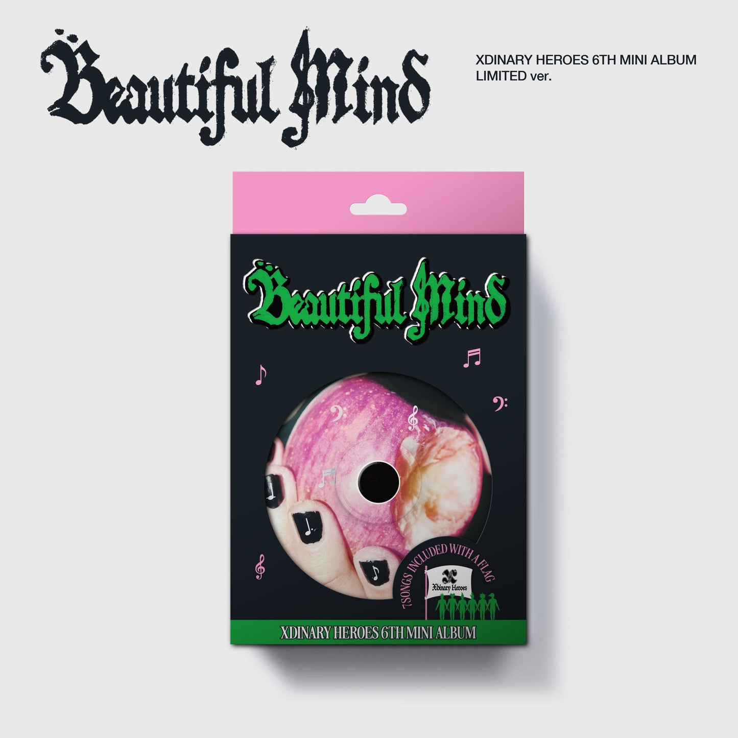 (PREVENTA) XDINARY HEROES - 6th Mini Album [Beautiful Mind] + SOUNDWAVE GIFT