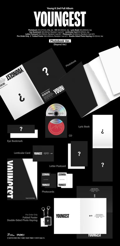 (PREVENTA) Young K (DAY6) - 2nd Full Album [YOUNGEST]
