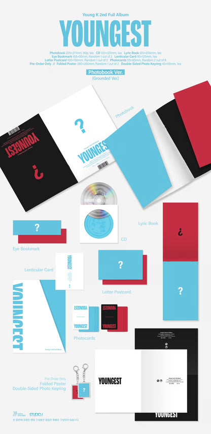 (PREVENTA) Young K (DAY6) - 2nd Full Album [YOUNGEST]