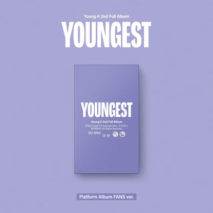 (PREVENTA) Young K (DAY6) - 2nd Full Album [YOUNGEST]