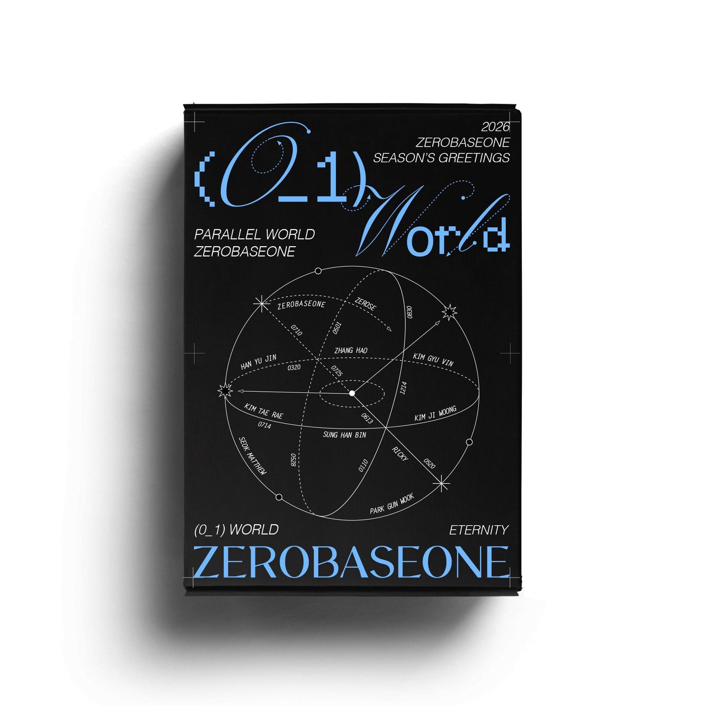 (PREVENTA) ZEROBASEONE - 2026 SEASON'S GREETINGS [(0_1) World] + APPLEMUSIC GIFT