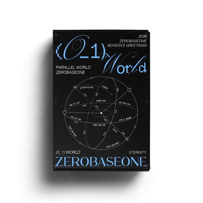 (PREVENTA) ZEROBASEONE - 2026 SEASON'S GREETINGS [(0_1) World] + APPLEMUSIC GIFT