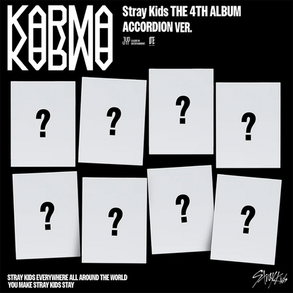 (PREVENTA) STRAY KIDS - 4th album [KARMA] + JYP GIFT