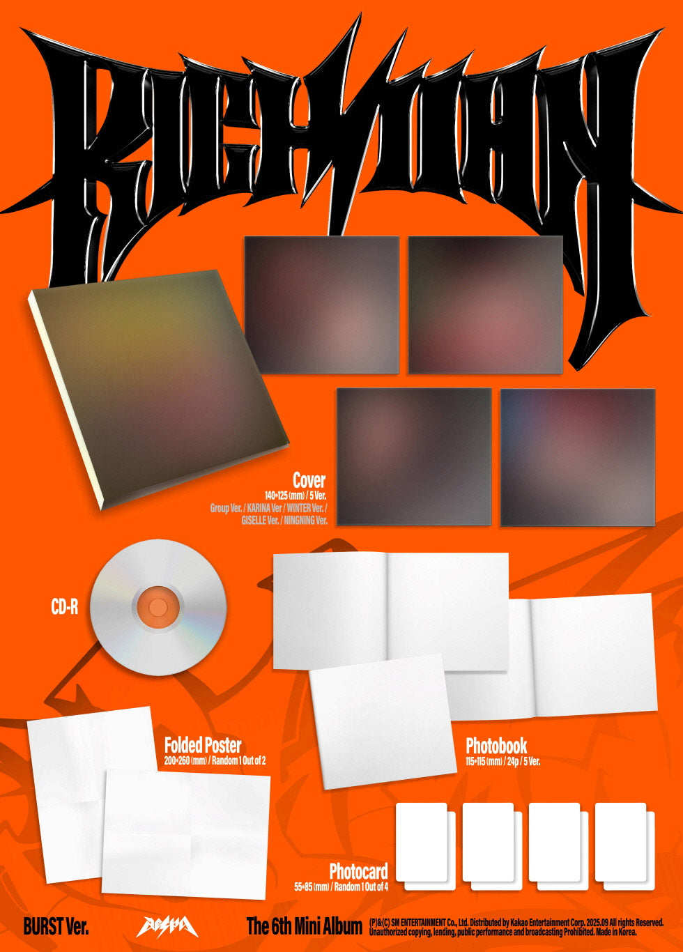 (PREVENTA) AESPA - 6th Mini Album [Rich Man]
