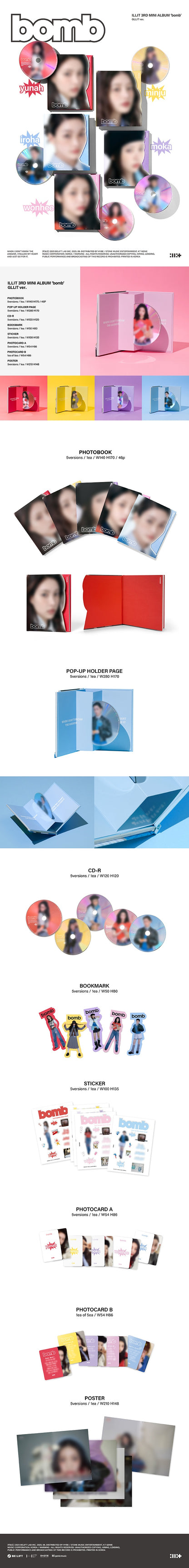 ILLIT - 3rd Mini Album [bomb]